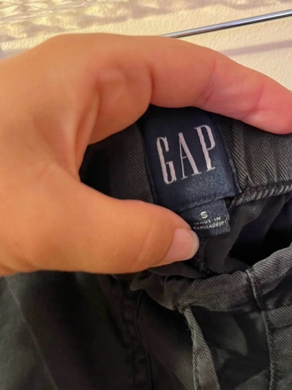 GAP Lyocell Pull On Shorts Bundle Black Khaki Elastic Waist Drawstring S - Picture 9 of 13